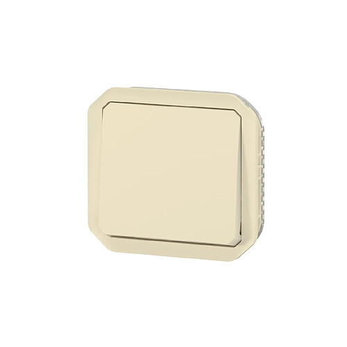 va et vient ou interrupteur - 10a - beige - composable - legrand plexo 069808l