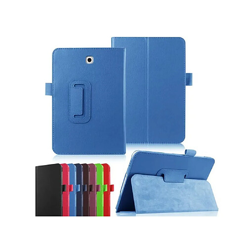 Xeptio Etui Samsung Galaxy Tab S2 9,7 4G bleu - Housse coque de protection