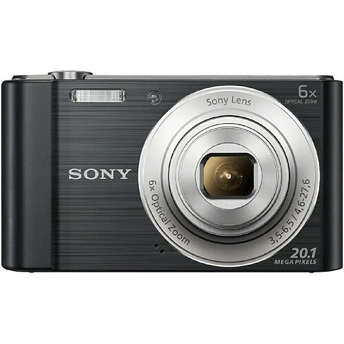 Sony Cyber-shot DSC-W810 Appareil-photo compact 20,1 MP CCD (dispositif à transfert de charge) 5152 x 3864 pixels 1/2.3' Noir