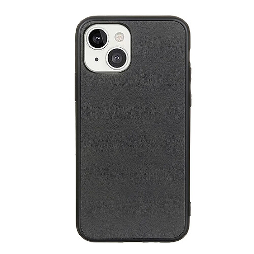 Coque en TPU + PU noir pour Apple iPhone 13 6.1 pouces