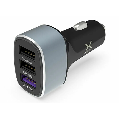 Car charger KRUX 3x USB QC 3.0