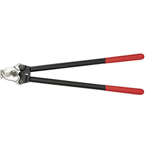 KNIPEX Coupe-câbles, tête du couteau forgée, Ø de la capacité de coupe : 27 mm, Section du conducteur 150 mm², Long. 600 mm