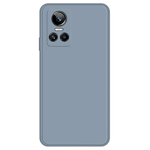 Coque en TPU caoutchouté pour votre Realme GT Neo 3 5G - Bleu gris