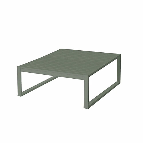 BigBuy Garden Table Basse Io Aluminium 90 x 50 x 35 cm