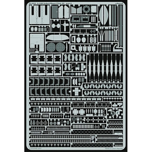 S-100 Schnellboot Flak 38mm - 1:72e - Eduard Accessories