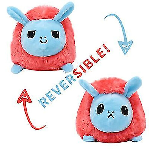 Universal Expression double face flip animal peluche 15cm