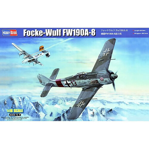 Hobby Boss Maquette Avion Focke-wulf Fw190a-8