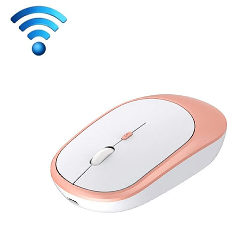 Yonis Souris Ergonomique Silencieuse 1600DPI Rose