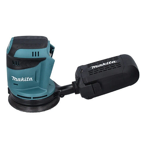 Makita DBO 180 RG1J Ponceuse excentrique sans fil 18 V - 125 mm + 1x Batterie 6,0 Ah + Chargeur + Makpac