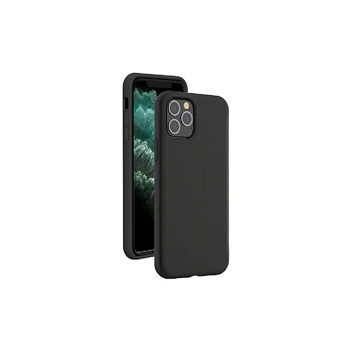 Coque iPhone 11 Pro Silicone SoftTouch Noire Bigben