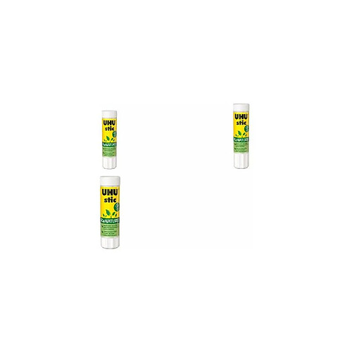 UHU Bâton de colle stic ReNature, sans solvants, 21 g, tube ()