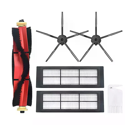 Kit de pièces détachées pour aspirateur Xiaomi Roborock S5 S50 S55, brosse de remplacement, filtre HEPA, accessoires, AD 6Pack