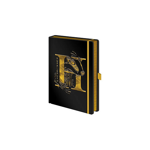 Pyramid International Harry Potter - Carnet de notes Premium A5 Hufflepuff Foil