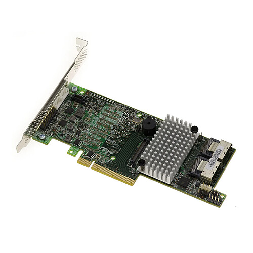 Kalea-Informatique Carte contrôleur PCIe 3.0 SAS + SATA - 6GB - 8 Ports - LSI 9271-8i - Raid 0 1 5 6 10 50 60 - Cache 1 GB DDRIII