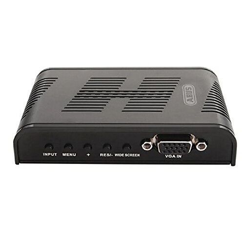 ABUS tvac20001 convertisseur de video – Convertisseur de Vidéo (Noir, S-Video, VGA)