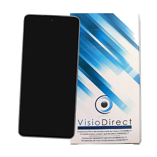 Visiodirect® Ecran complet : vitre tactile + ecran LCD compatible avec Xiaomi 12 Lite 5G 2203129G taille 6.55" + kit outils