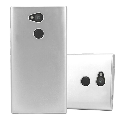 Cadorabo Coque Sony Xperia L2 Etui en Argent