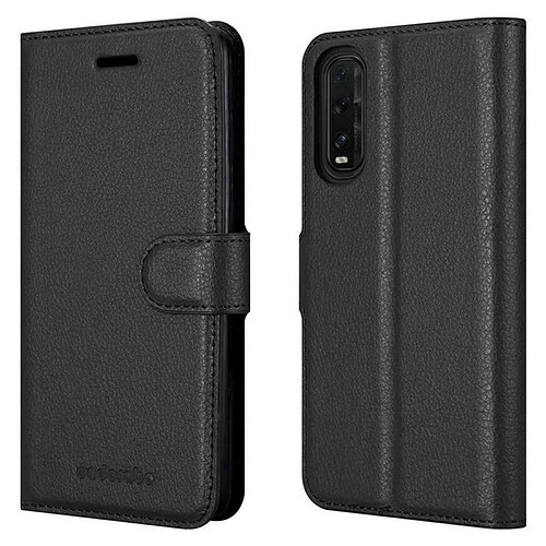 Cadorabo Coque Oppo FIND X2 Etui en Noir