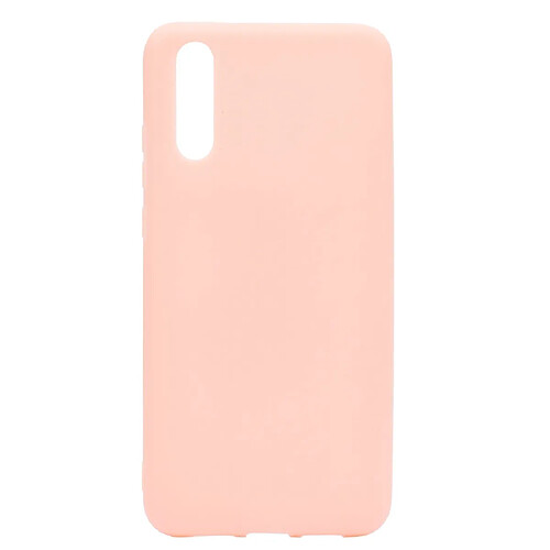 Wewoo Coque Souple Pour Huawei P20 Candy Color TPU Case Rose