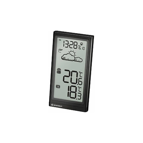 Station météo avec thermomètre et grand écran LCD - Bresser