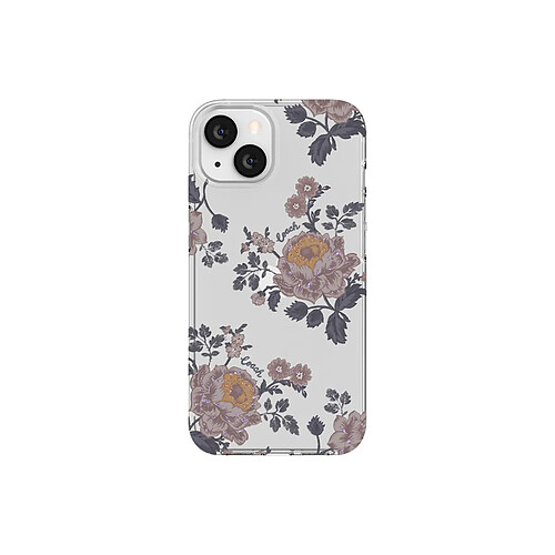 Coach Coque pour Apple iPhone 13 Gamme Moody Imprimé Motif Floral Multicolore