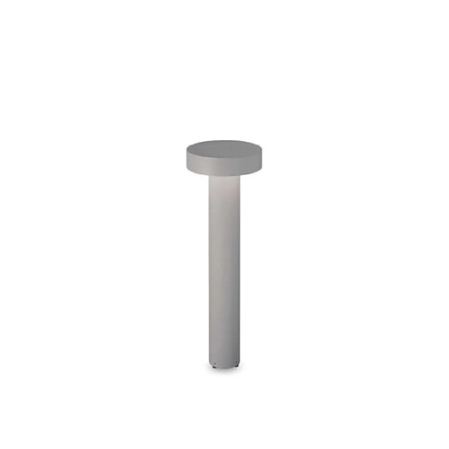 Ideal Lux Borne de jardin Tesla Métal,Aluminium Gris