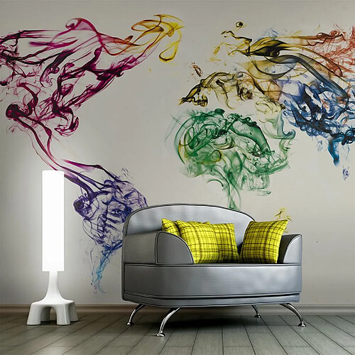 Paris Prix Papier Peint Dancing Smoke Trails II 450x270cm