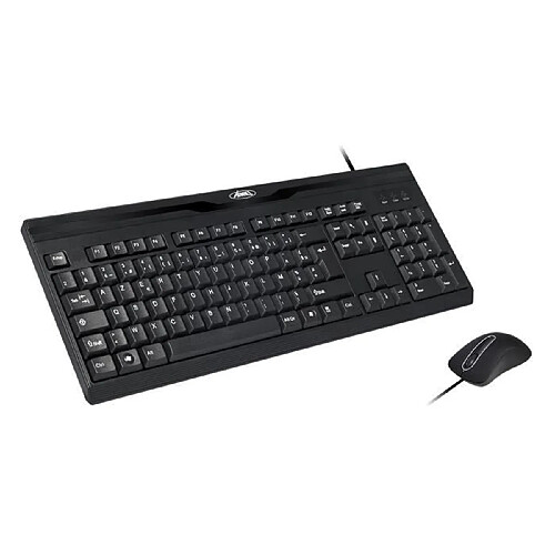 Advance Pack clavier + souris filaire MULTIMEDIA CLS-197U Clavier + Souris bureautique USB Noir