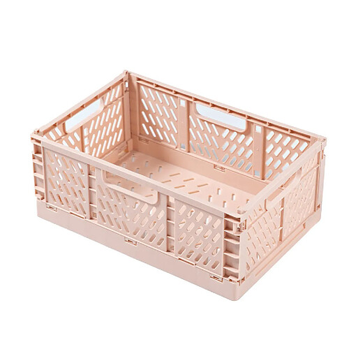 Universal Boîte de rangement en plastique pliable, empilée, maison, cuisine, entrepôt, panier de rangement