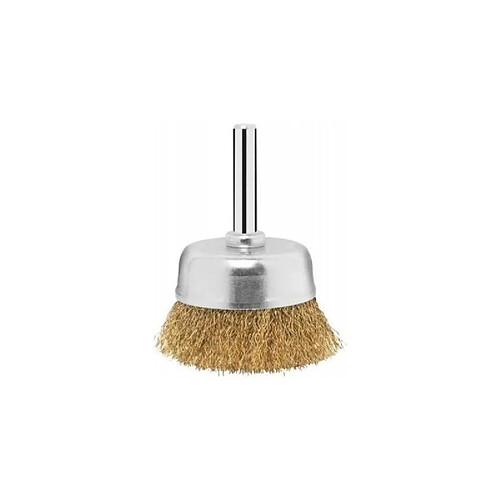 BOSCH Brosse boisseau a fils ondulés laitonnés - 0,2 x 50 mm