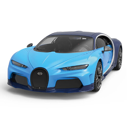 TechKidz Voiture télécommandée 1/24 2.4GHz - Modèle Bugatti Chiron Bleu