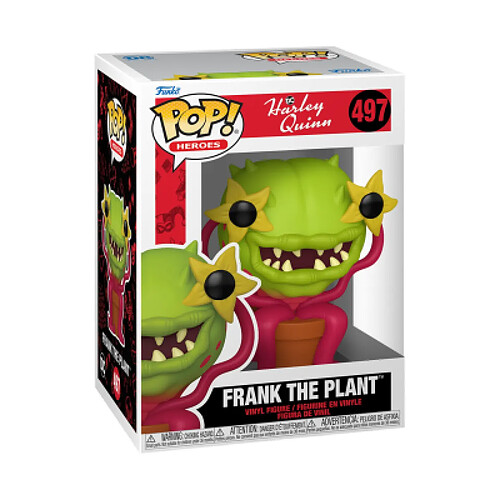 Funko POP Heroes SÉRIE ANIMÉE HARLEY QUINN Frank la Plante 497