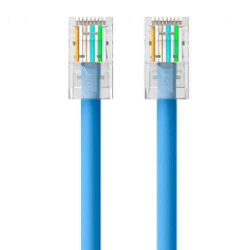 Belkin RJ45-RJ45, Cat6, 5m câble de réseau Bleu