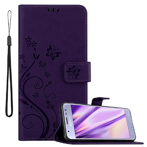 Cadorabo Coque Samsung Galaxy J3 2017 Etui en Mauve