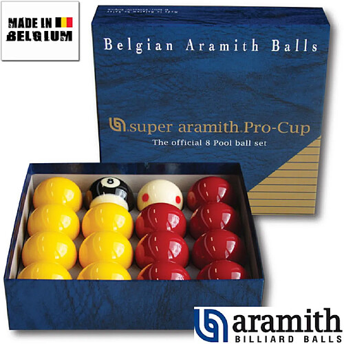 Billes Pool Super Aramith Pro Cup 50.8 mm