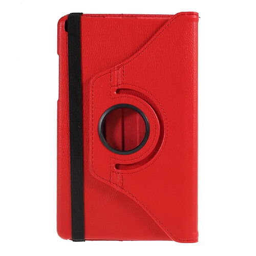 Etui en PU litchi rouge pour votre Samsung Galaxy Tab A 8.0 (2019) SM-T295