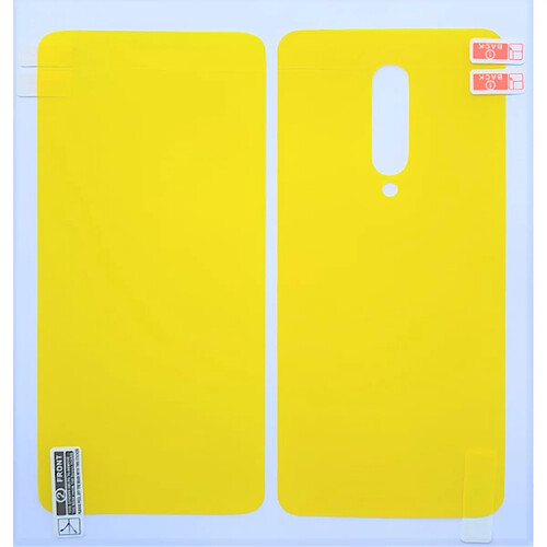 PHONECARE Double film Protection d'écran Face et Dos - OnePlus 7 Pro