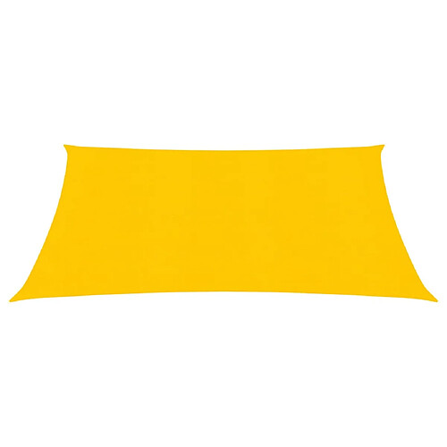 Helloshop26 Voile d'ombrage 160 g/m² jaune 2,5 x 3 m pehd 02_0009113