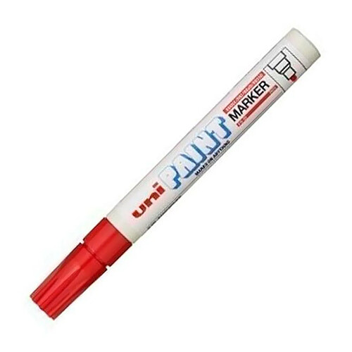 Uni Ball Marqueur permanent Uni-Ball Paint Marker PX-20 Rouge 12 Unités