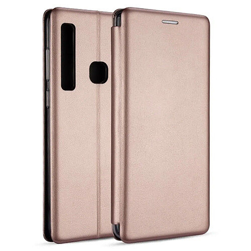 Ozzzo beline etui book magnetic samsung note 10 n970 rózowo-zloty/rosegold