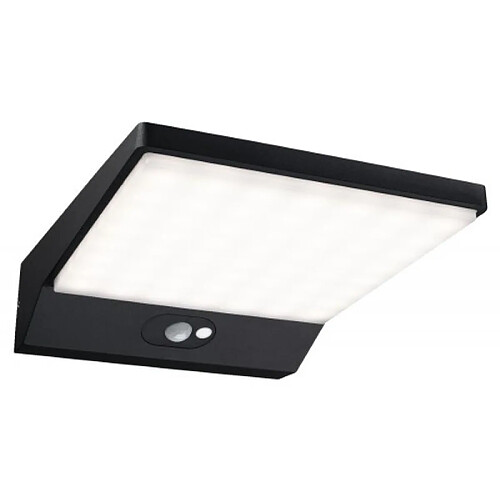 Paulmann Applique solaire LED Wall Lamp à détection 5 W 3000K 320 lm IP44 gris foncé