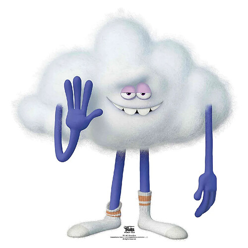 Star Cutouts Figurine en carton Cloud Guy Trolls World Tour 69 cm