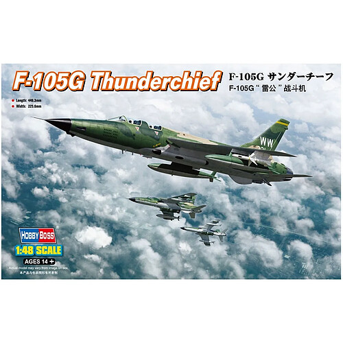 Hobby Boss 80333 Kit de modélisme F-105G Thunderchief