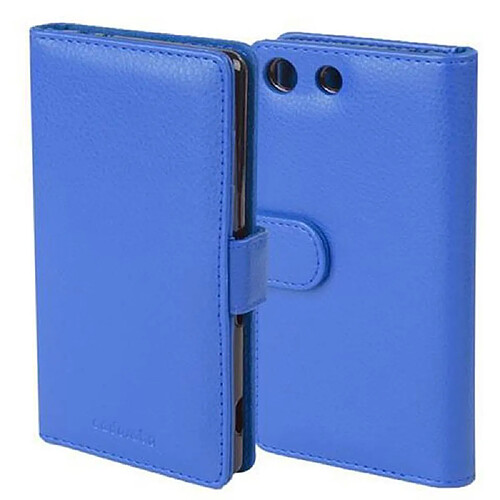 Cadorabo Coque Sony Xperia M5 Etui en Bleu