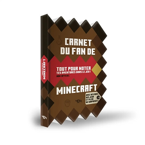 Carnet du fan de Minecraft