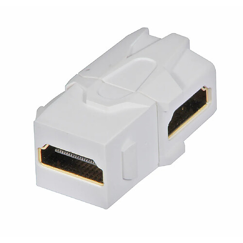 Lindy 60490 câble vidéo et adaptateur HDMI Blanc