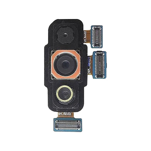 Avizar Caméra Arrière pour Samsung A7 2018 Module Capteur Photo avec Nappe de Connexion