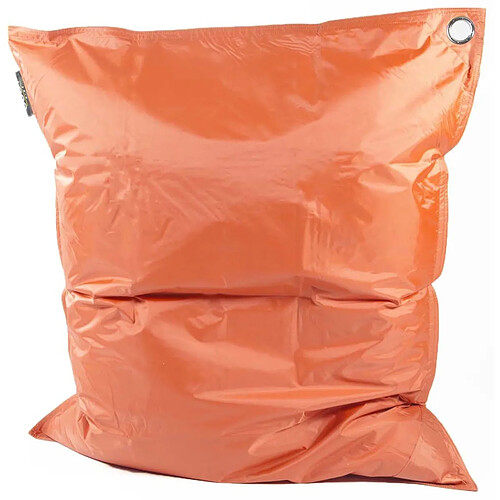 Jardindeco Grand coussin uni Maxi Orange Lave.