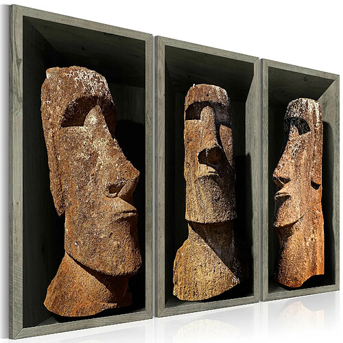 Artgeist Tableau - Moai (Easter Island) [90x60]