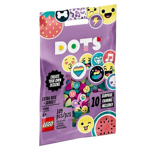 41908 Tuiles de decoration DOTS Serie 1 LEGO® DOTs